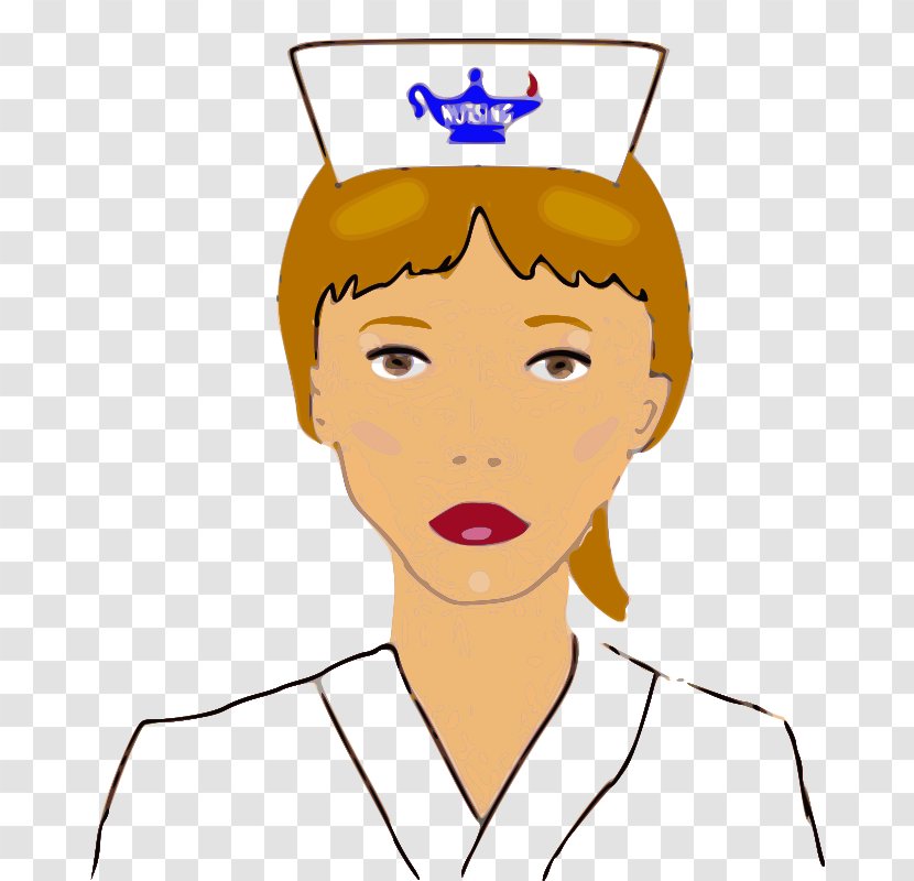 Nursing Nurse's Cap Health Care Clip Art - Heart - Nurse Hat Transparent PNG