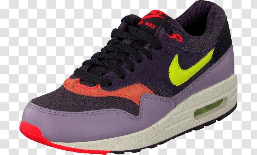 Sports Shoes Slipper Nike Air Max 1 Men's - Black Transparent PNG