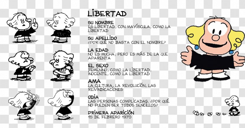 Toda Mafalda Guille Comic Strip Comics - Area - Libertad Transparent PNG