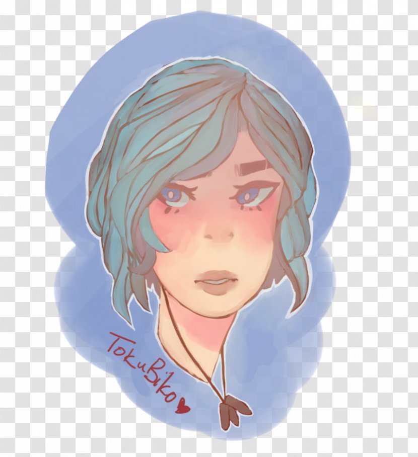 Nose Cheek Jaw Forehead - Silhouette - Chloe Price Transparent PNG