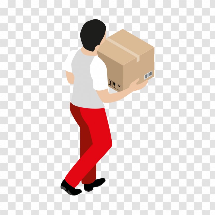 Customer Cartoon - Package Delivery - Estimated Date Of Transparent PNG