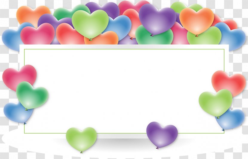 Wedding Anniversary Birthday Wish Greeting & Note Cards - Balloons Transparent PNG