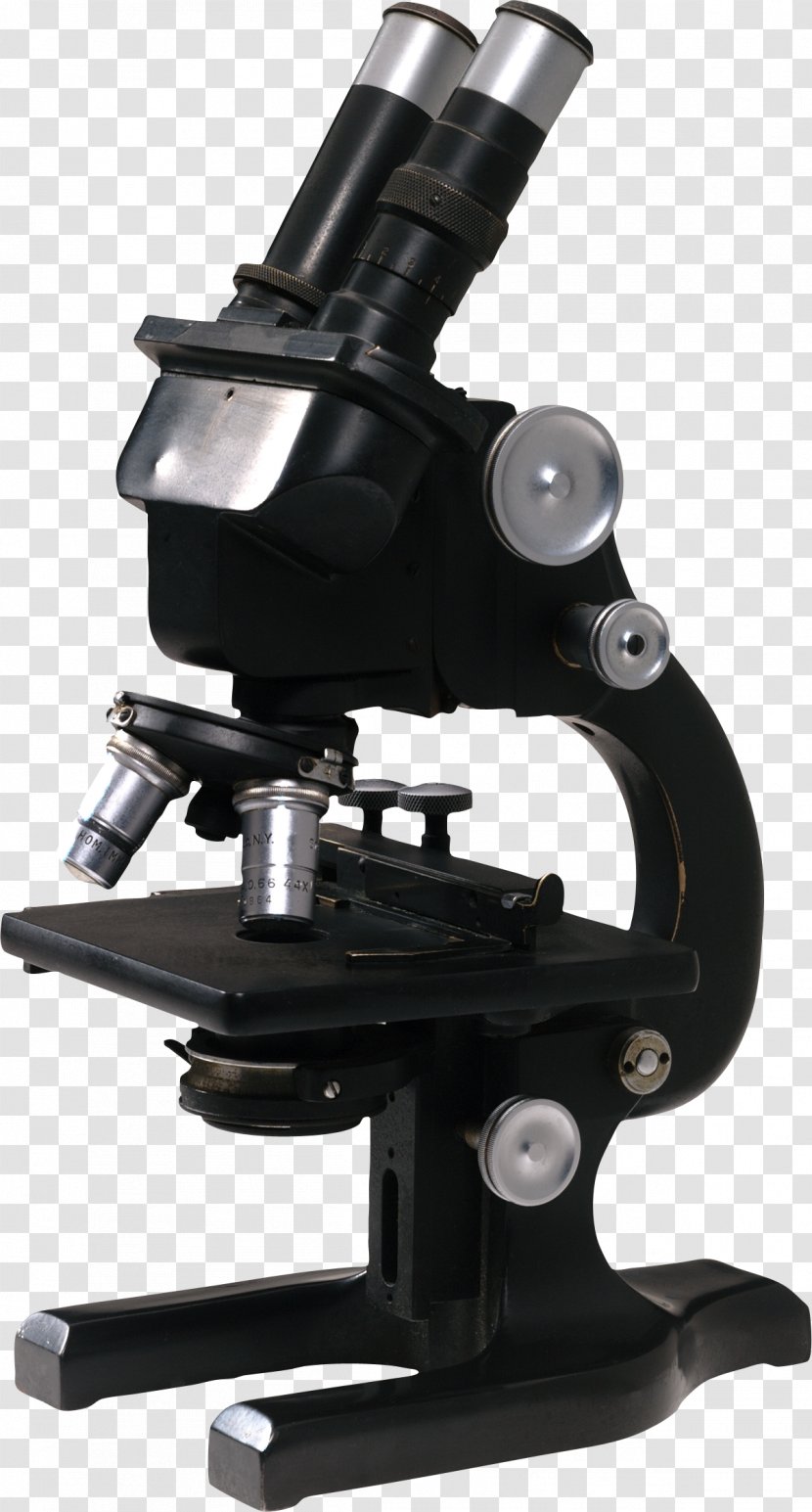 Microscope Binoculars Optics Echipament De Laborator Transparent PNG