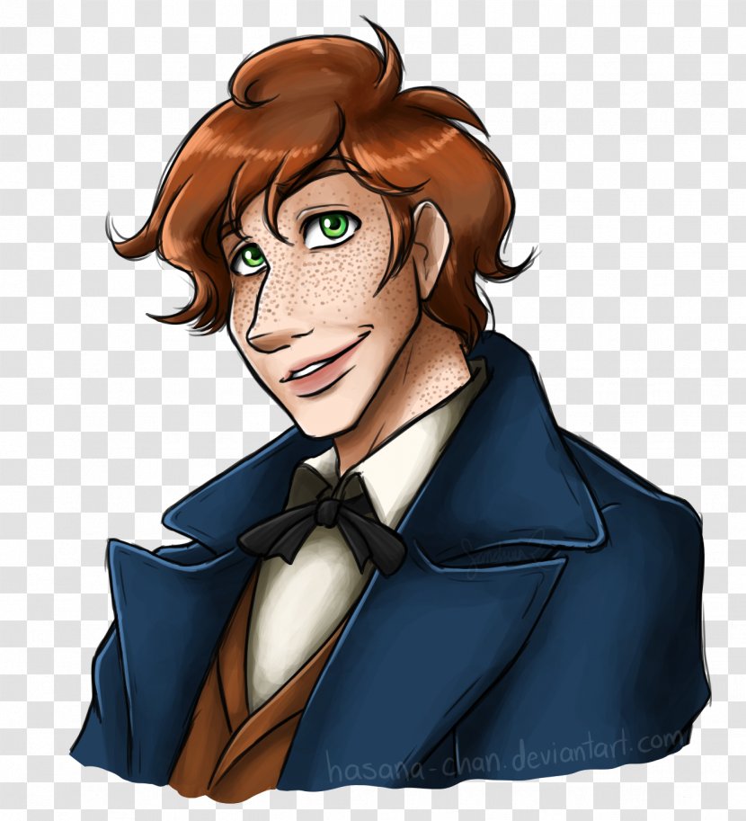 Newt Scamander Fantastic Beasts And Where To Find Them Eddie Redmayne Art - Tree Transparent PNG