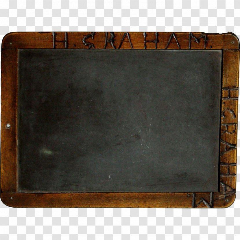 Slate Blackboard Writing Tile Floor - Wood Stain - Chalkboard Transparent PNG