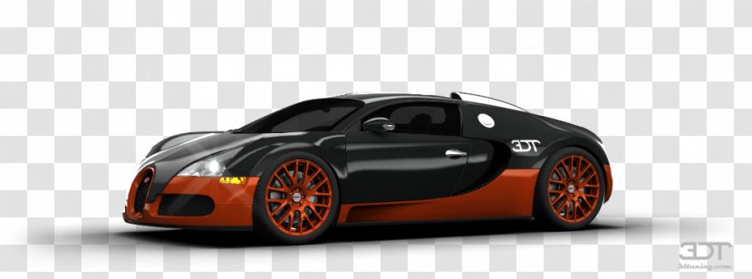 Bugatti Veyron Model Car Automotive Design - Exterior Transparent PNG