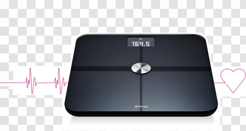 Measuring Scales Withings Osobní Váha Wi-Fi Instrument - Measurement - Black Jack Transparent PNG