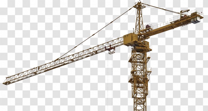 Crane Illustration Hoist Construction Machine Transparent PNG