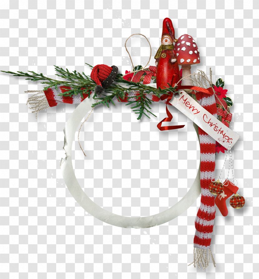 Christmas Ornament Picture Frames Photography - Hat - Beads Transparent PNG