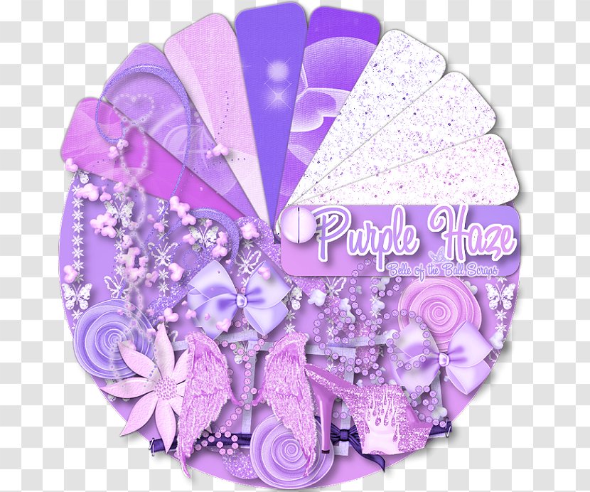 Petal Purple - Lilac - Great Wordart Transparent PNG