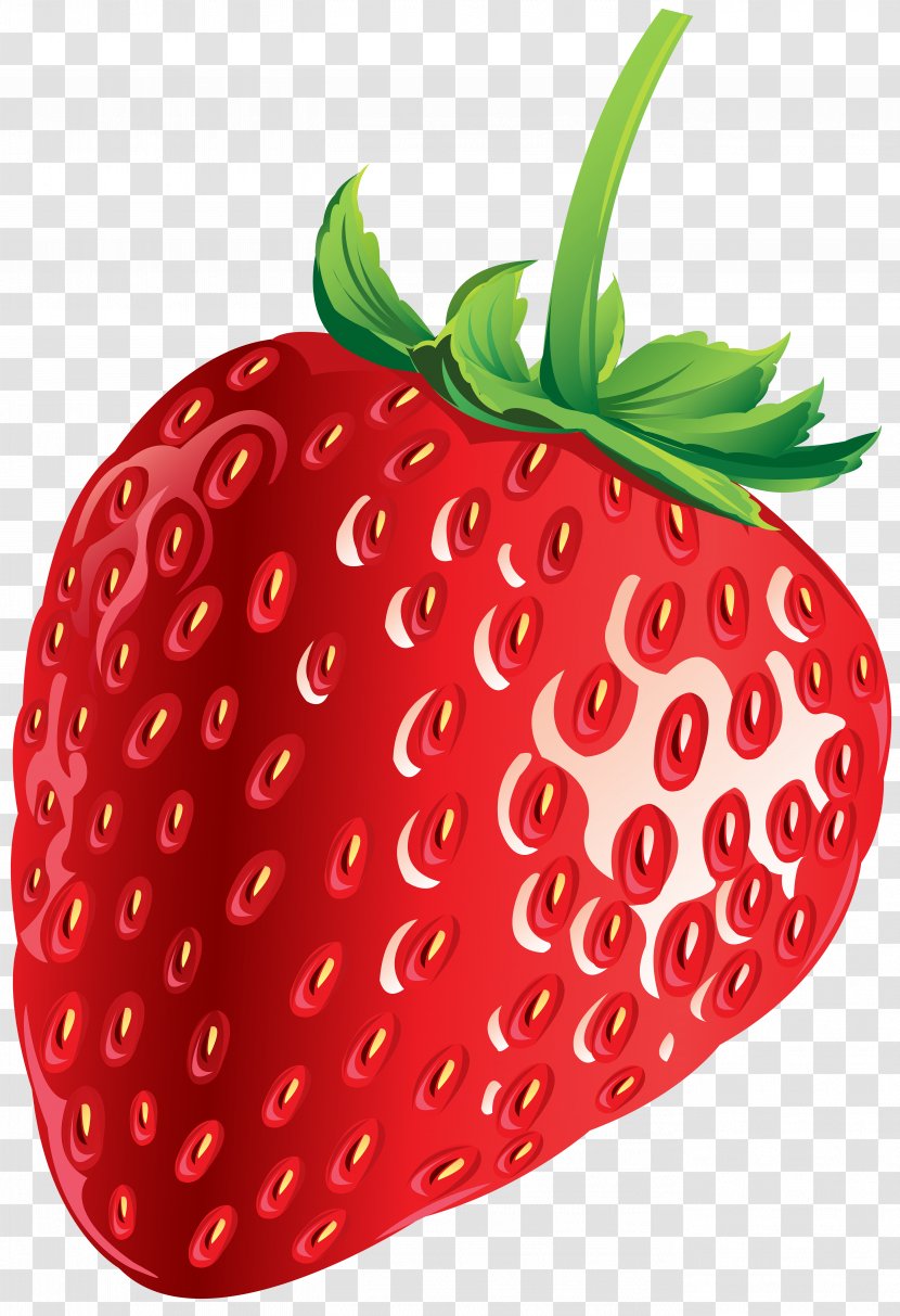Strawberry Fruit Frutti Di Bosco Clip Art - Red Transparent PNG