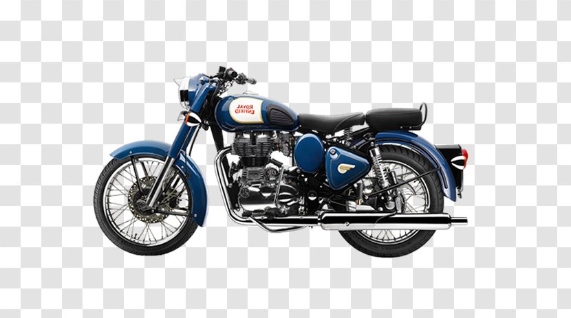 Royal Enfield Bullet Classic Motorcycle TWIN SPARK (Royal ) - Fender - Showroom Transparent PNG