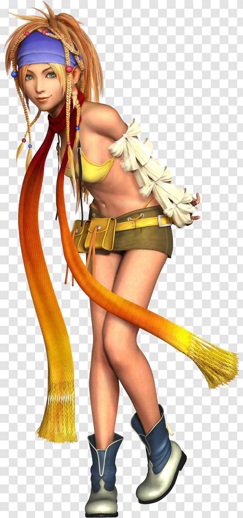 Final Fantasy X-2 IX X/X-2 HD Remaster Rikku - Watercolor Transparent PNG