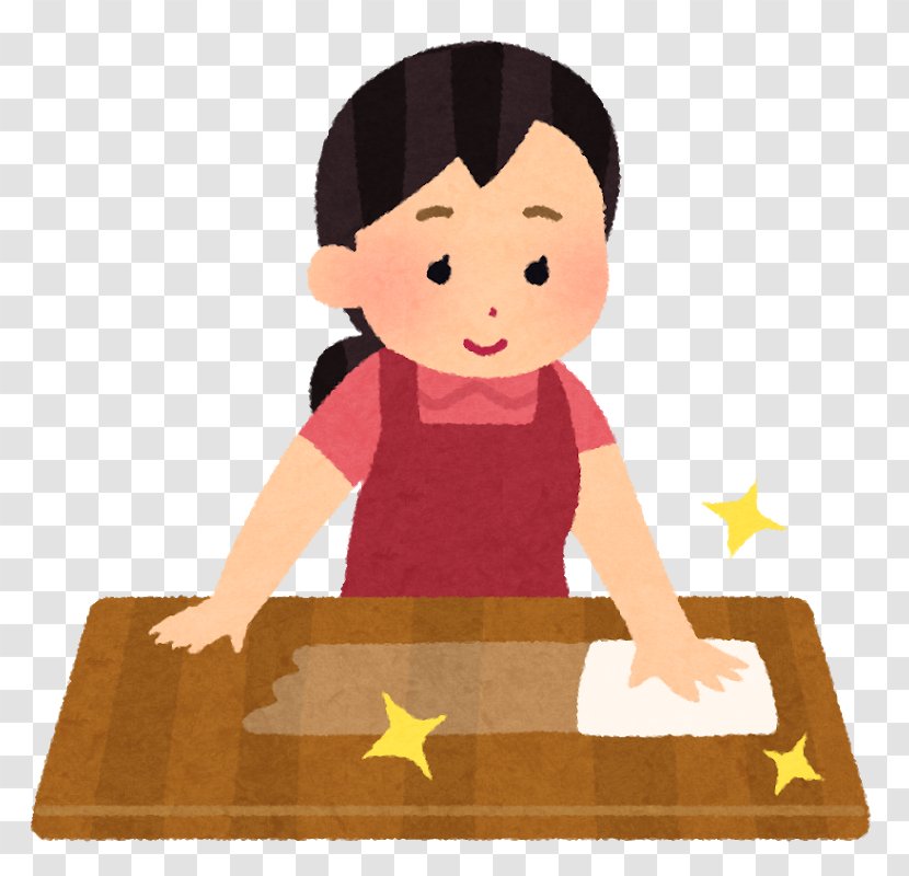 Table Cleaning Desk 掃除 - Boy Transparent PNG