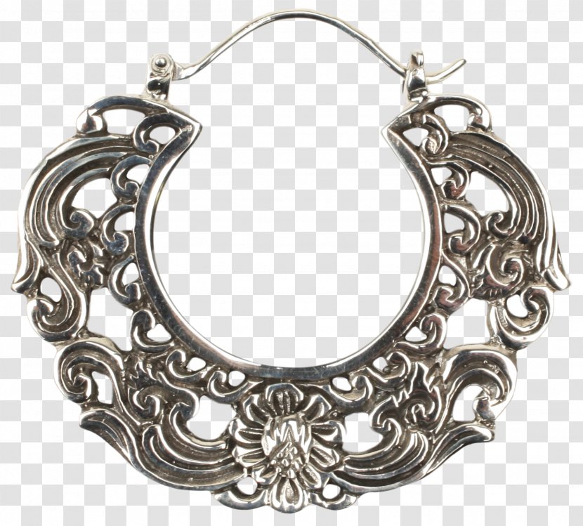 Earring Body Jewellery Necklace Silver - Gemstone - Jewelry Transparent PNG