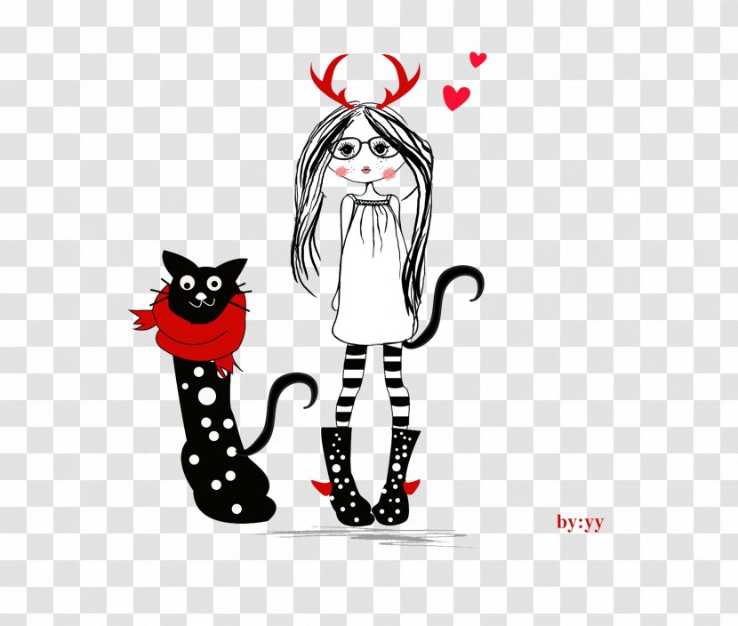 Cats Illustration - Designer - And Beauty Transparent PNG