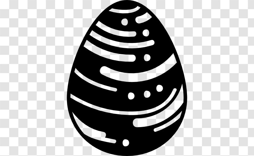 Easter Egg Food - Monochrome Photography Transparent PNG