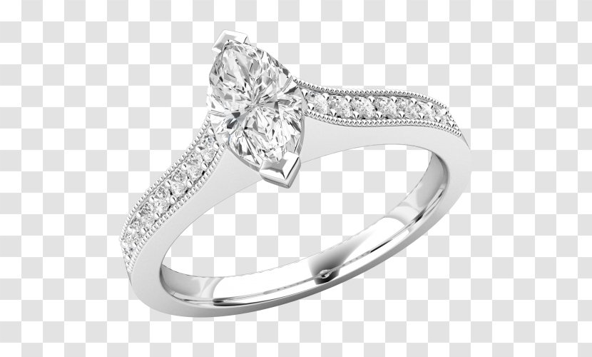 Wedding Ring Engagement Body Jewellery Diamond Transparent PNG
