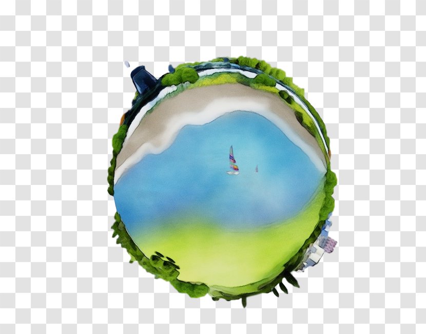 Green Sky Earth - Save The World Transparent PNG