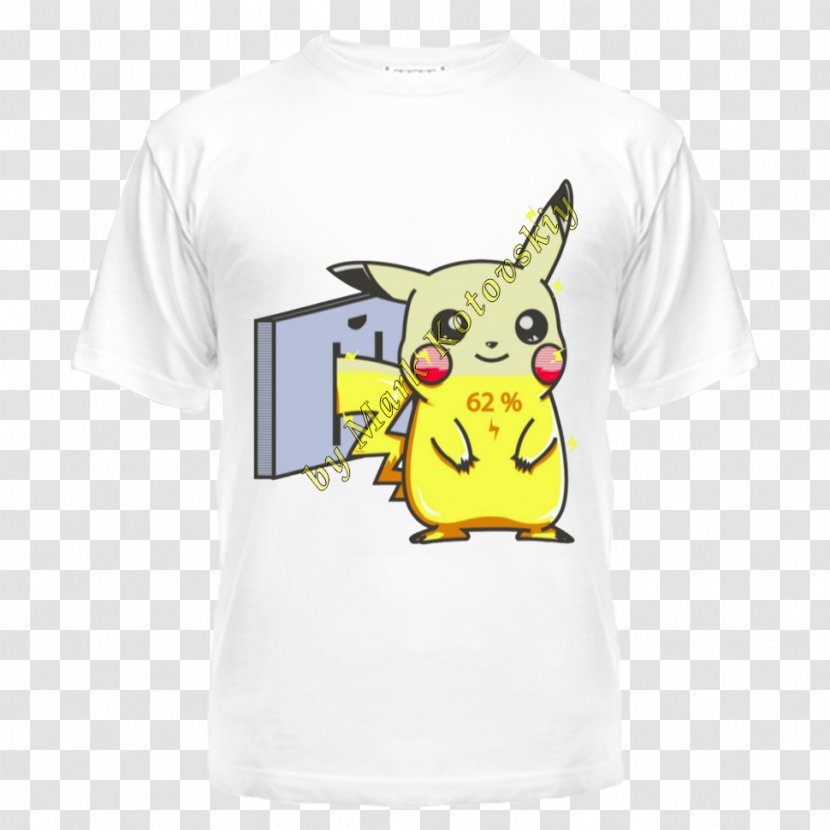 Pikachu T-shirt Pokémon X And Y GO Charmander - Top Transparent PNG