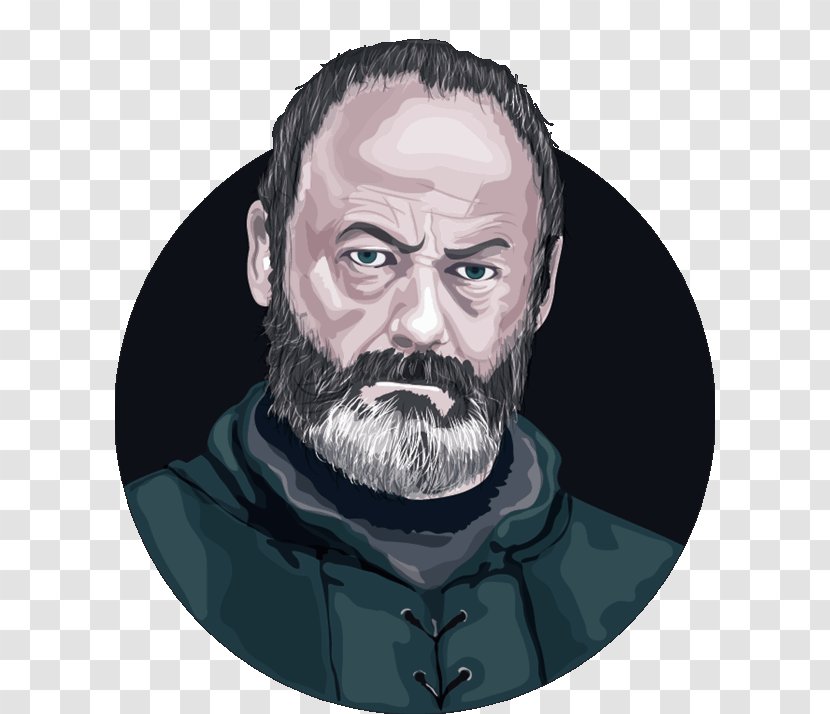 Beard Davos Seaworth Game Of Thrones Portrait -m- Character - Head - Characters Transparent PNG