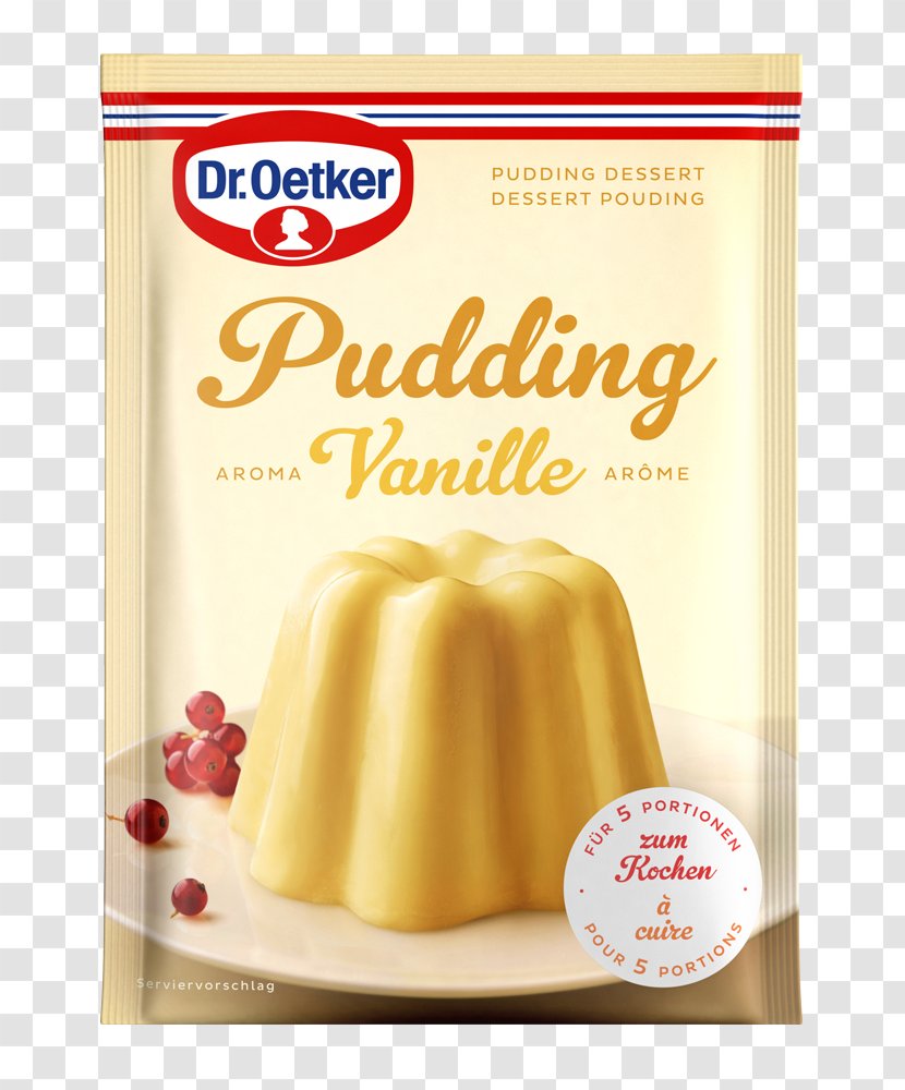 Rice Pudding Milk Dr. Oetker Dessert Vanilla - Recipe Transparent PNG