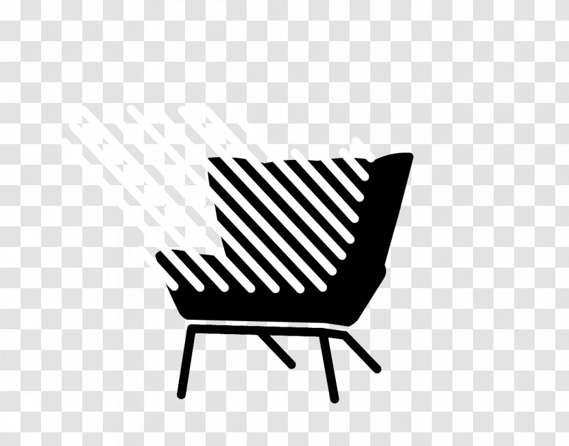 Chair Garden Furniture Line Angle Transparent PNG