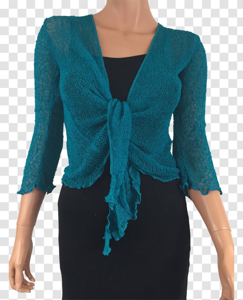 Cardigan Sleeve Blouse Shrug Top - Mamelukken - Dress Transparent PNG