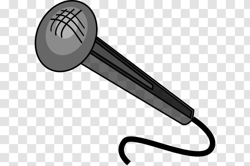 Microphone Free Content Clip Art - Silhouette - Cord Cliparts Transparent PNG