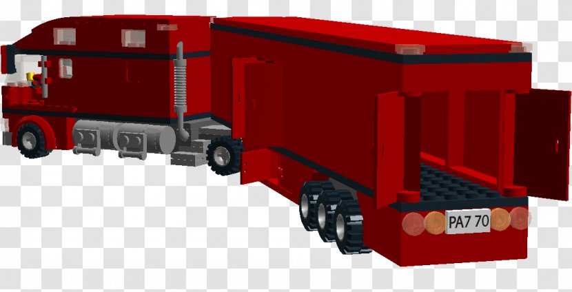 Semi-trailer Truck Car Toy Lego City - Motor Vehicle Transparent PNG