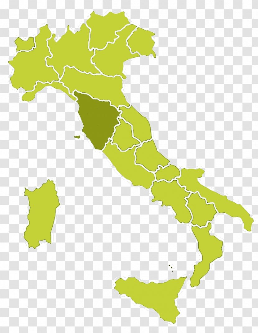 Regions Of Italy Friuli-Venezia Giulia Vector Map - Area Transparent PNG