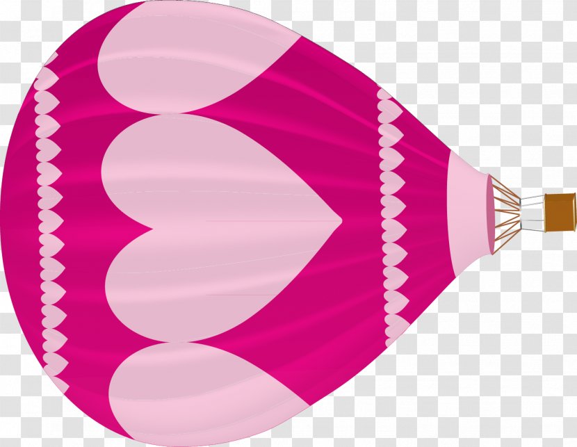 Euclidean Vector Pattern - Pink - Exquisite Parachute Decoration Design Transparent PNG