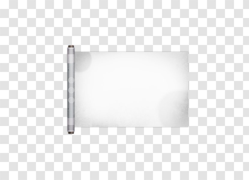 Rectangle Lighting - White Chinese Wind Poster Decoration Transparent PNG