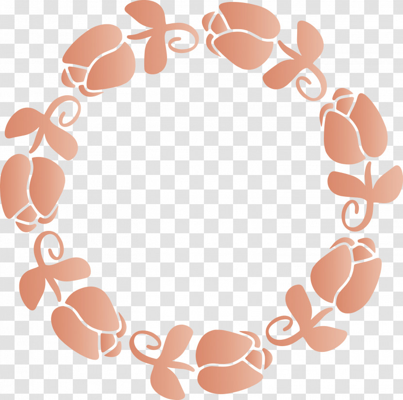 Tulip Frame Easter Frame Transparent PNG