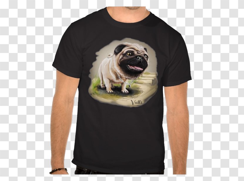 T-shirt Clothing Sleeve Crew Neck - Dog Transparent PNG
