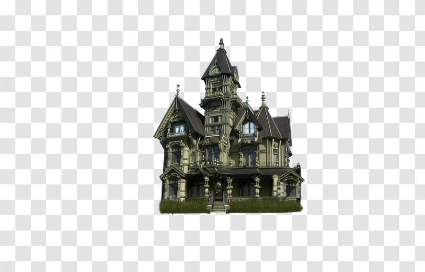DeviantArt Mansion - House - Real Creative Dark Castle Transparent PNG