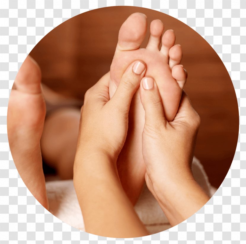 Thai Massage Spa Parlor Foot - Silhouette - Frame Transparent PNG
