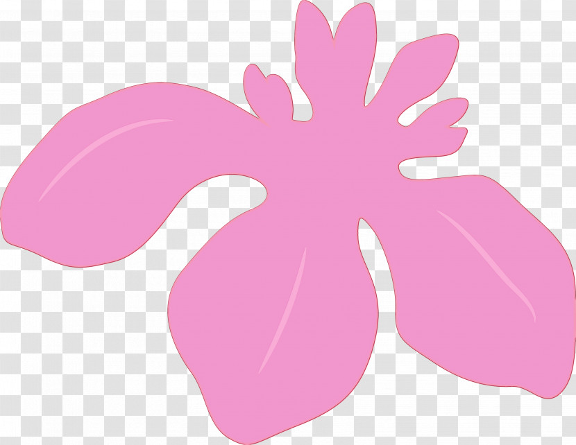 Pink Violet Leaf Material Property Plant Transparent PNG