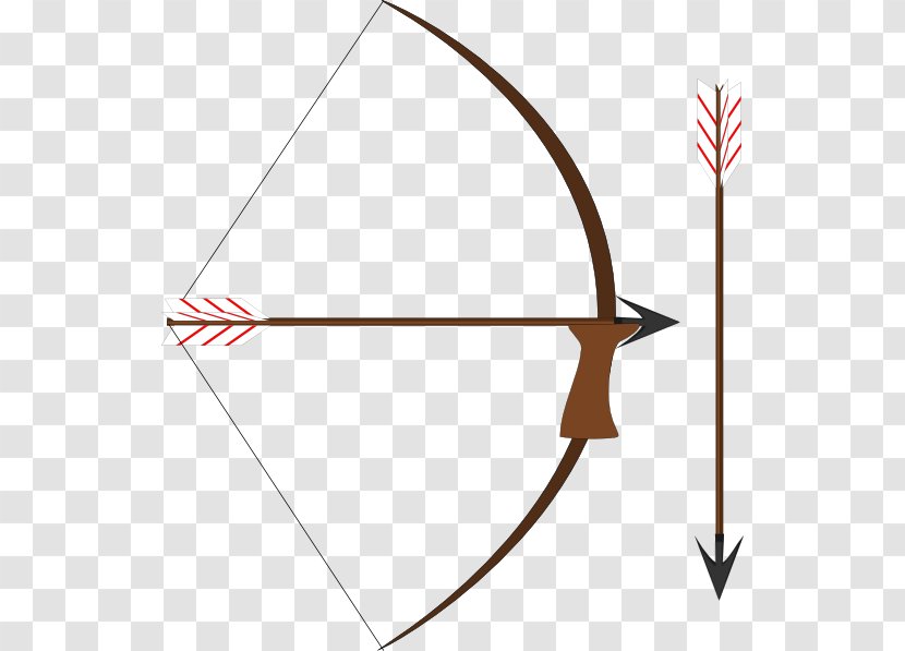 Bow And Arrow Archery Clip Art - Point - Weapon Cliparts Transparent PNG
