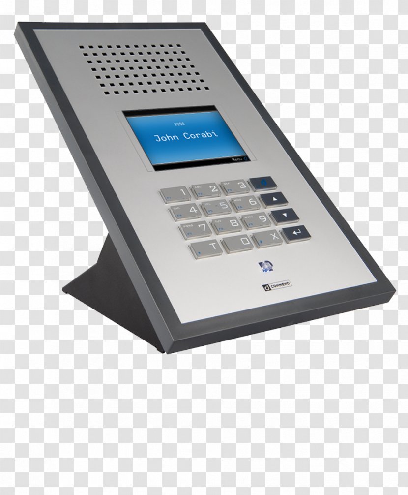 Intercom Telephone Loudspeaker Access Control Closed-circuit Television - Mount - Desk Transparent PNG