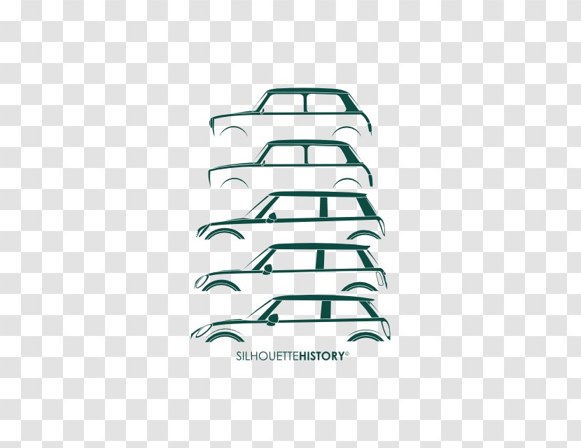 MINI Cooper Mini Hatch Car Clubman - Art Transparent PNG