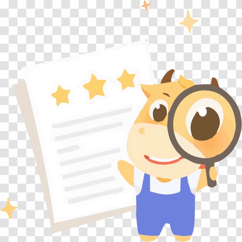 Magnifying Glass Icon - Nose - Star Reviews With A Transparent PNG