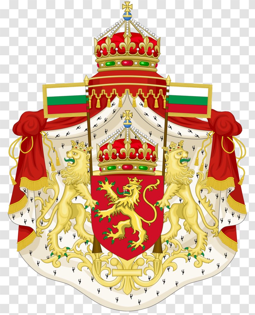 Kingdom Of Bulgaria Coat Arms Bulgarian - Holiday Ornament Transparent PNG