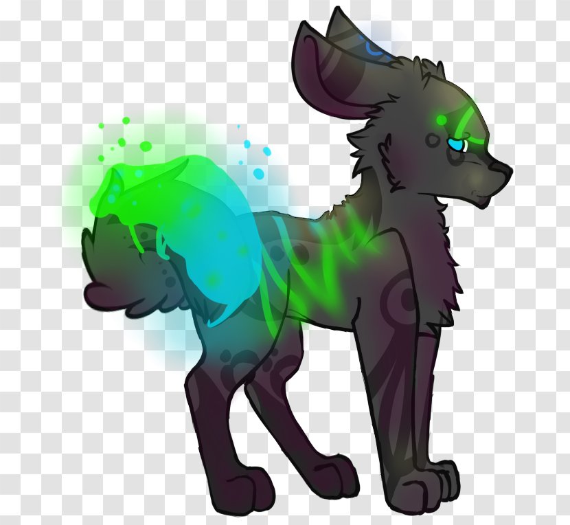Dog Horse Green Legendary Creature - Like Mammal - Diamond Shine Transparent PNG