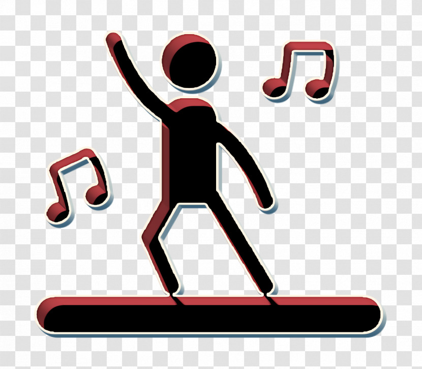 Music Icon Lodgicons Icon Dancer With Music Icon Transparent PNG