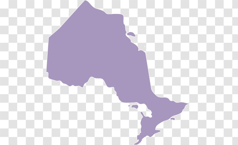 Ontario Map Toronto Mayoral Election, 2018 Vector Graphics - Violet Transparent PNG