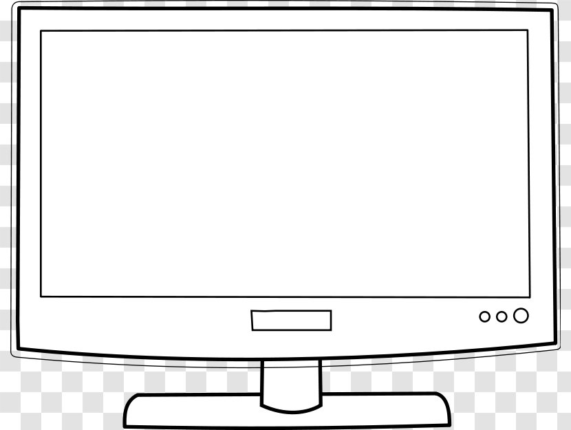 Television Show Coloring Book Drawing - Apartment - Hdtv Cliparts Transparent PNG