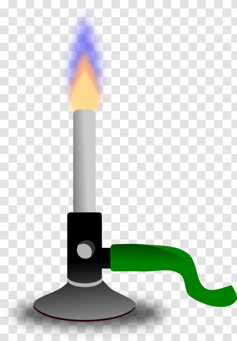 Bunsen Burner Laboratory Science Test Tubes Chemistry - Honeydew Transparent PNG