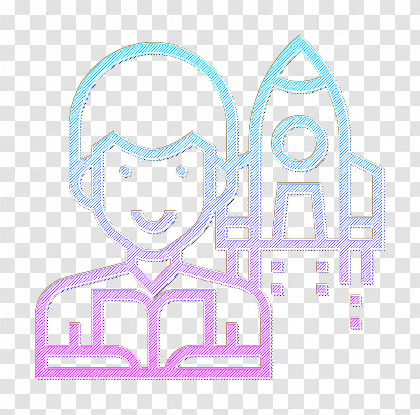 Rocket Icon Astronomer Icon Astronautics Technology Icon Transparent PNG