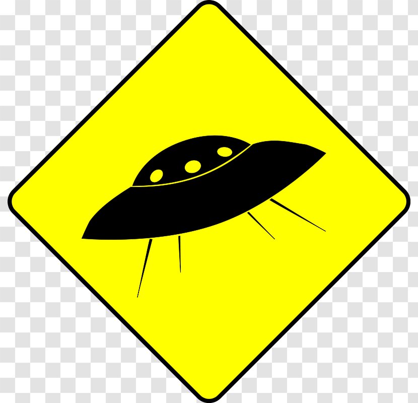 Phoenix Lights Warning Sign Unidentified Flying Object Traffic - Saucer Clipart Transparent PNG